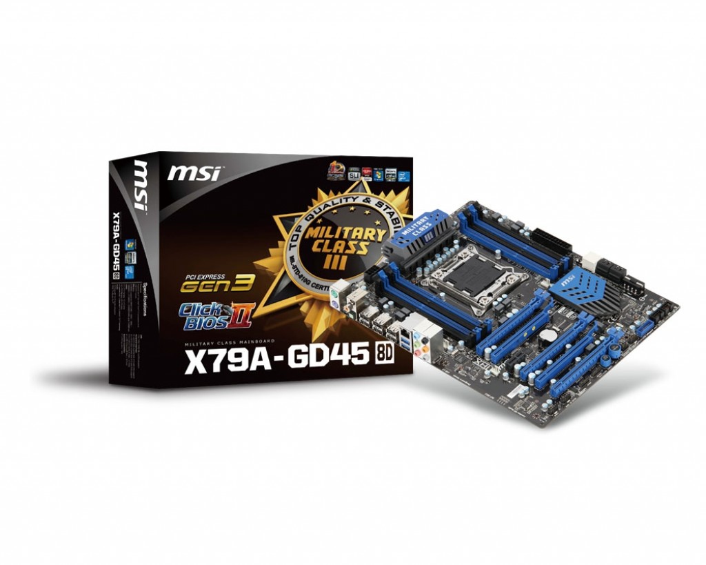 MSI X79A-GD45 (8D) - Motherboard Specifications On MotherboardDB